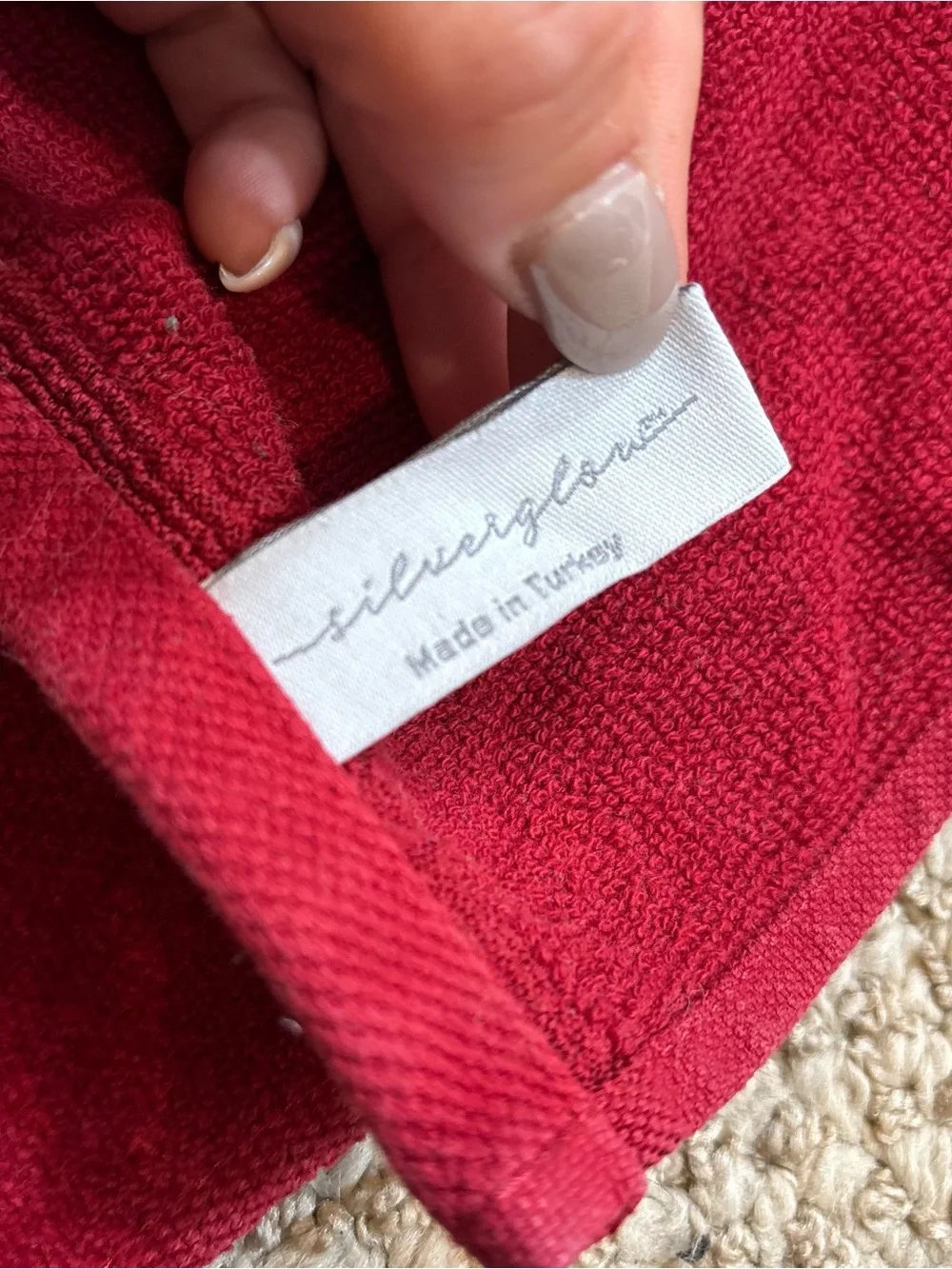 Lot of 6 Holiday Themed Towels Mixed Higher End Brands
